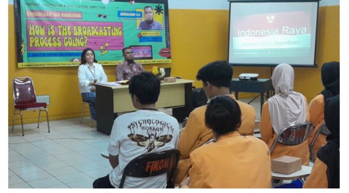 Workshop Broadcasting Fikom Day Jayabaya 2023