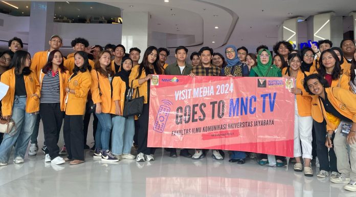 Mahasiswa Fikom Universitas Jayabaya Visit Media ke MNC TV