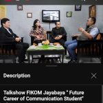 Talkshow FIKOM Jayabaya “Future Career of Communication Student”