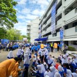 Meriah ! Bakti Sosial Periksa Kesehatan Gigi Gratis di Universitas Jayabaya