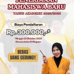 Masih Dibuka ! Bea Siswa Prestasi Universitas Jayabaya bagi Calon Mahasiswa Baru tahun Akademik 2025/2026, Pendaftaran Hingga 3 Oktober 2025