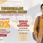 Penerimaan Mahasiswa Baru Jayabaya Bulan Juli 2026, Dapatkan Potongan SPP 20%