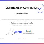 Certificate Of Completion dari Kantor Berita AFP dan Google News Initiative Berhasil Diperoleh Mahasiswa FIKOM Jayabaya